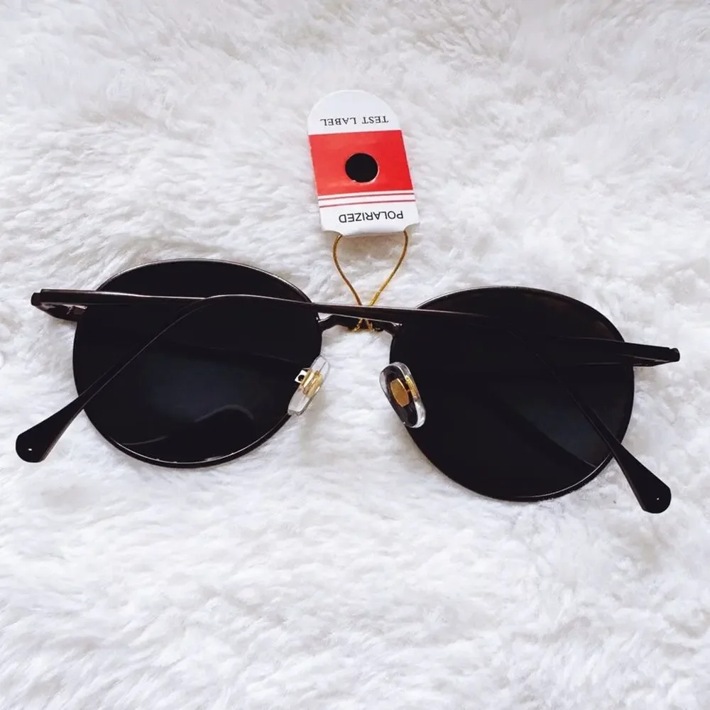 Blaine Bright Blue Polarized Mirrored Sunglasses